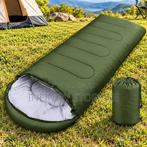 Warm Sleeping Bag for Camping & Hiking