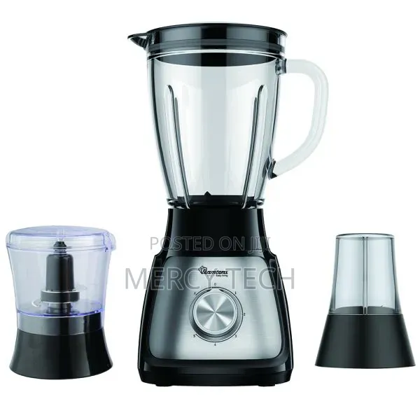 Ramtons Blender + Mill 600W, 2-Speed (RM/764) - 1
