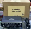 Behringer U-Phoria UMC202HD USB Audio Interface - New - 3
