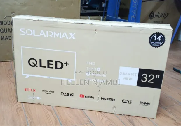 Solarmax 32" QLED Smart Android TV - 1