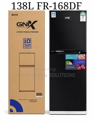 GNIX FR-168DF 138L Double Door Refrigerator