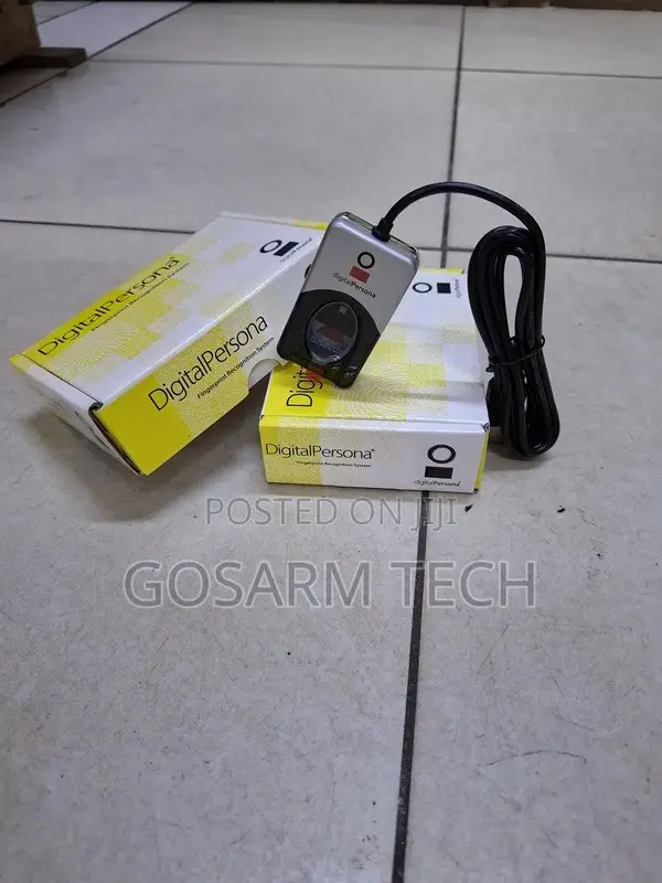 DigitalPersona USB Fingerprint Scanner - Biometric Authentication - 1