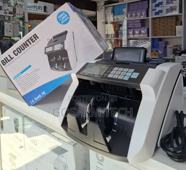 New Bill Counter Machine with Counterfeit Detector - 1