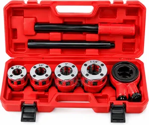 4-Piece Die Stock Set (1/2'' - 1 1/4'')