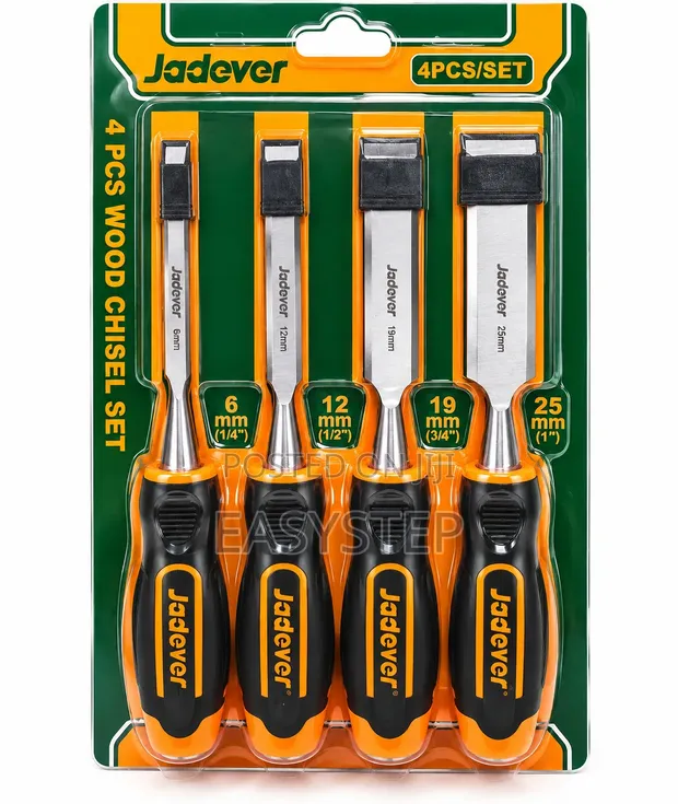 4-Piece Wood Chisel Set - 1