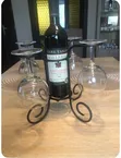 Wrought Iron Wine Rack - 2