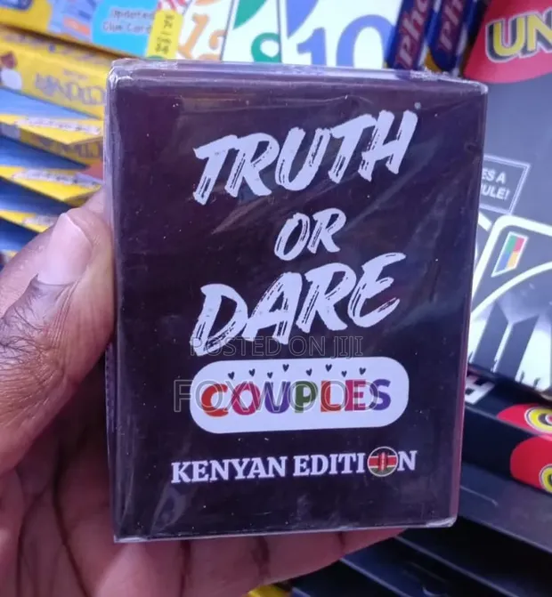 Truth or Dare Couples & Friends Kenyan Edition Card Games - 1