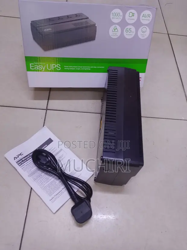 APC 1000VA 600W Uninterruptible Power Supply (BV1000I-MSX) - 1