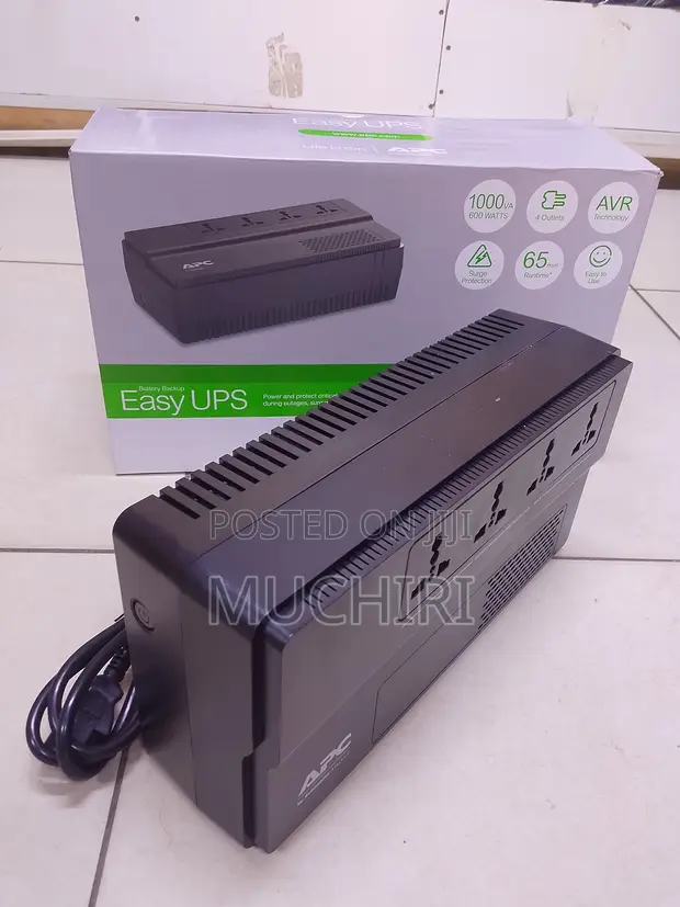 APC 1000VA Battery Backup UPS - 1