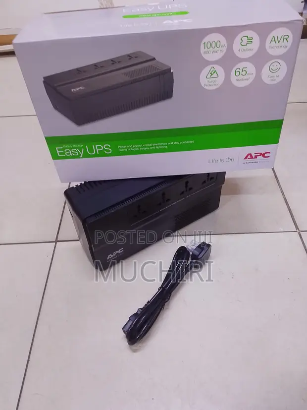 APC Easy UPS 1000VA 600W Power Backup - 1