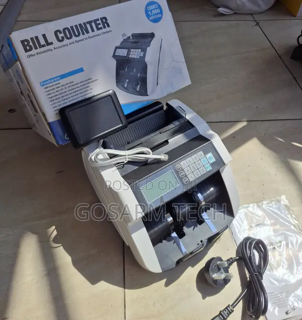 Brand New Fully Automatic Money Counting Machine - UV MG Detection - 1