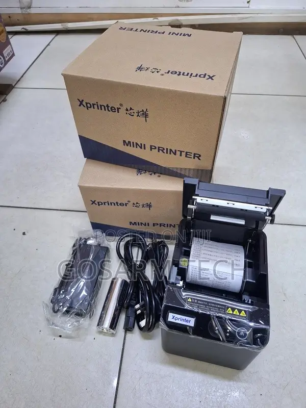 Xprinter XP-Q80B 80mm Thermal Receipt Printer with Auto Cutter - 1