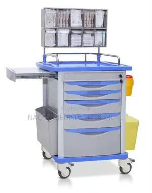Spacious Medicine Anaesthesia Trolley / Emergency Trolley / Crash Cart