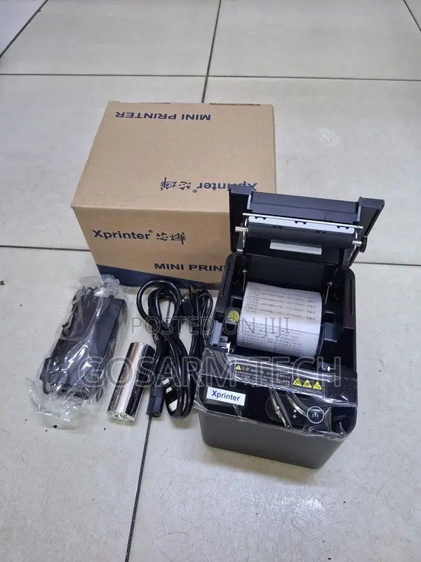 Xprinter 80mm Thermal Receipt Printer with LAN & USB - 1