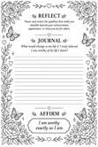 Women's Coloring Book with Journaling Space - 3