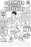 Men's Coloring Book: Self-Discipline & Resilience - 2