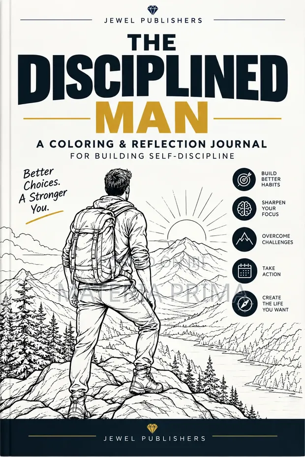 Men's Coloring Book with Reflections - 1