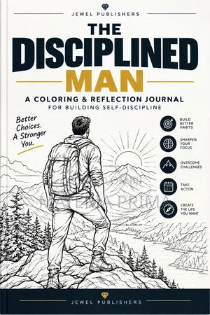 Men's Coloring Book with Reflections