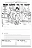 Men's Coloring Book with Reflections - 2