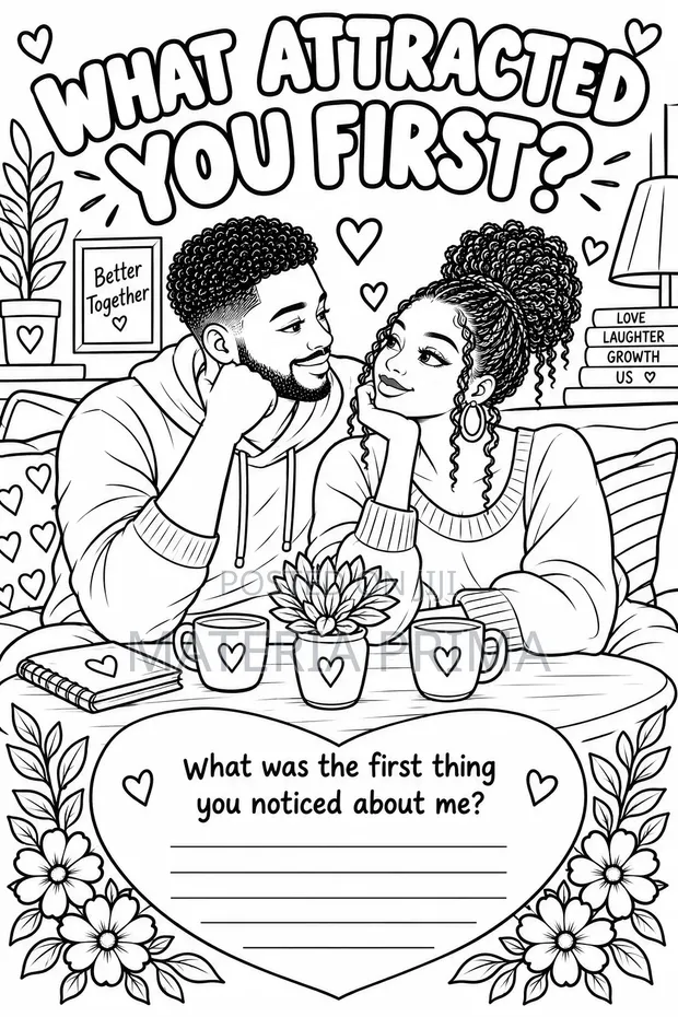 Couple's Coloring Book - 1