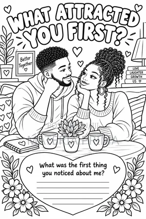 Couple's Coloring Book