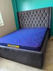 Dark Grey Chester Bed Frame - 5x6 - 1