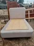 4x6 Light Grey Single Bed Frame - 1