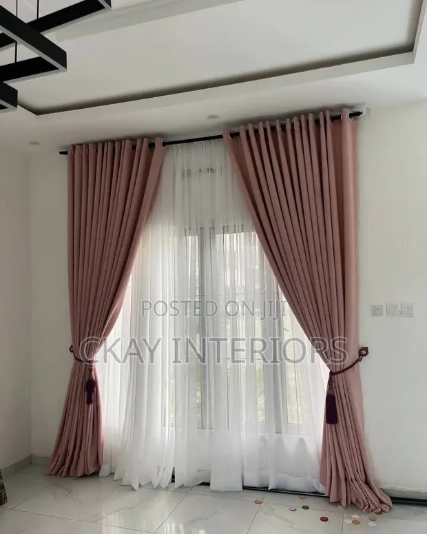 Elegant Window Curtains - Brand New - 1