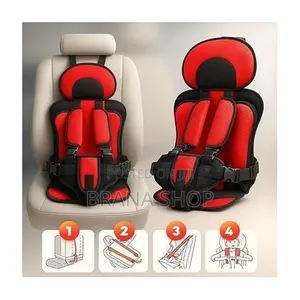 Premium Red Infant Car Seat - Compact Travel