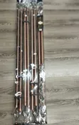 Brown & Antique Gold Adjustable Curtain Rods - 2