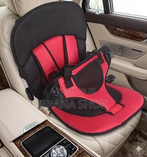 Trendy Red Infant Safety Seat - Portable Car Chair