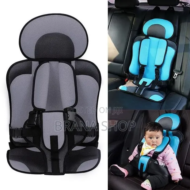 Durable Grey Infant Car Seat - Compact Portable Design - 1