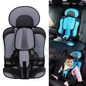 Durable Grey Infant Car Seat - Compact Portable Design
