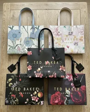 Ted Baker London Structured Floral Tote Bag
