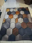Brand New 3D Carpets - 5x8 ft - 2
