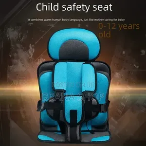 Premium Blue Infant Car Seat - Compact Travel