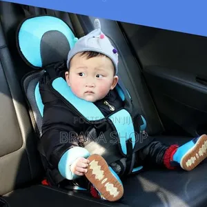 Smart Blue Baby Safety Seat - Compact Portable Design