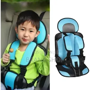 Smart Blue Baby Safety Seat - Compact Portable Design
