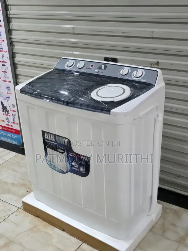 Smartpro 13kg Washing Machine Twin-Tub Wash and Spin - 1