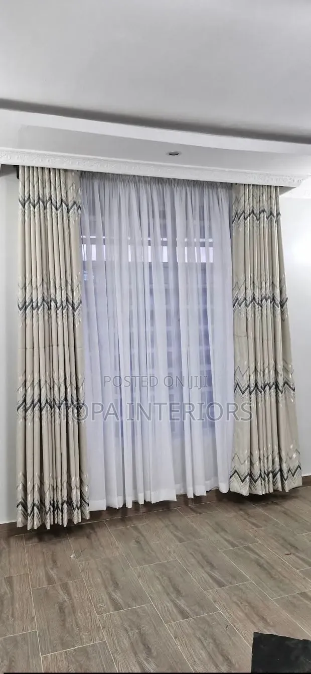 New Custom-Sized House Curtains - 1