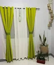 Light Green Home Decor Curtains - 2