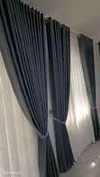 Home Decor Opaque Light Blocking Blackout Curtains - 1