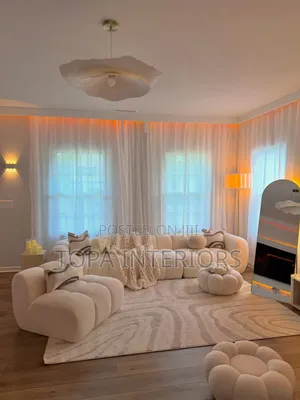 Home Decor Sheer Curtains - White