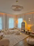 Home Decor Sheer Curtains - White - 2