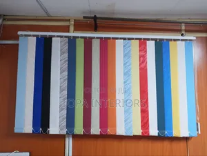Office Window Blinds Installation - Vertical