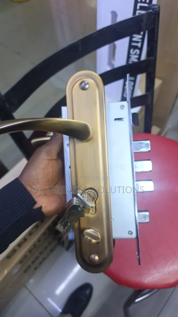 High Security Moment 4 Deadbolt Steel Door Lock - 1