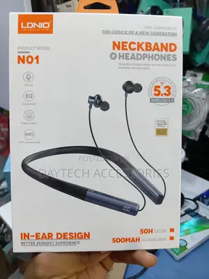 LDNIO N01 Neckband Wireless Bluetooth 5.3 Sports Earphones