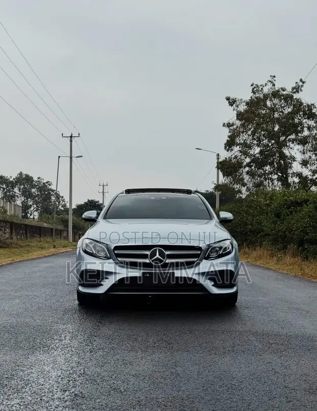 Mercedes-Benz E220 2018 Silver - 1