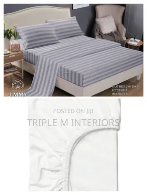 6x7 Jimmy Fitted Bedsheets - Premium Quality