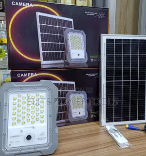 200W Solar Flood Light with Camera